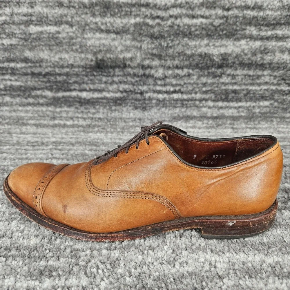 Allen Edmonds Mens Leather Oxford Dress Shoes Size 9‎ Fifth Avenue
